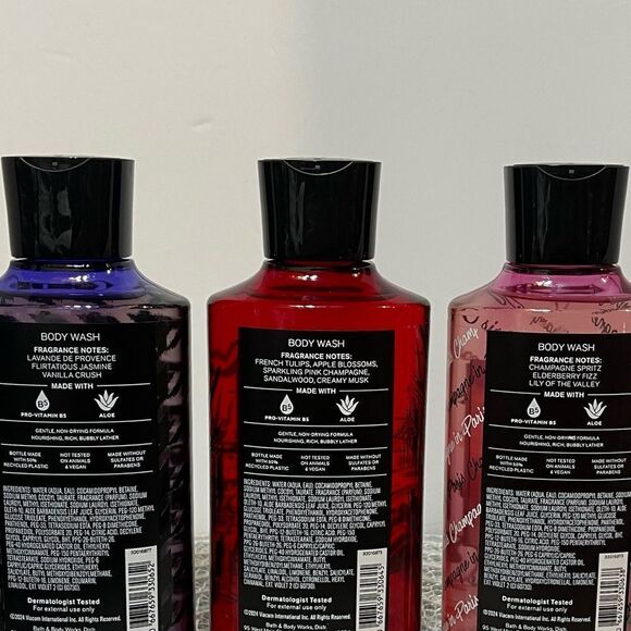 BBW Emily in Paris Body Wash set of 3 NWT - Picture 2 of 2